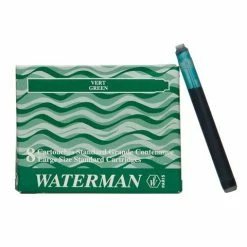 Waterman - Fountain Pen Cartridge Set 8pce Large Green