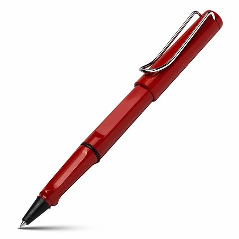 Lamy - Safari Rollerball Pen Red 3 Lamy - Safari Rollerball Pen Red