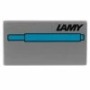 Lamy - T10 Ink Cartridge Turquoise Set 5pce -Pens and Writing shop 127210 Large