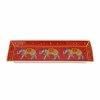 Halcyon Days - Pen Tray Red Ceremonial Indian Elephant -Pens and Writing shop 161069 Large