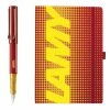 Lamy - AL-Star Glossy Red Special Edition Fountain Pen & Notebook Gift Set 2pce -Pens and Writing shop 168396 Large