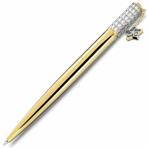 Swarovski Crystal Swarovski - Celebration 2022 Ballpoint Pen Star Gold-Tone 3 Swarovski Crystal Swarovski - Celebration 2022 Ballpoint Pen Star Gold-Tone