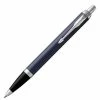 Parker - IM Matte Blue Lacquer W/Chrome Trim Ballpoint Pen -Pens and Writing shop 177597 Large