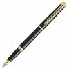 Waterman - Hémisphère Black Rollerball Pen W/23K Gold Trim 1 Waterman - Hémisphère Black Rollerball Pen W/23K Gold Trim -Pens and Writing shop 177617 Large