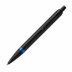 Parker - IM Marine Blue Ring Black Ballpoint Pen