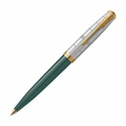 Parker - 51 Premium Ballpoint Pen W/Gold Trim Forest Green