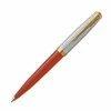 Parker - 51 Premium Ballpoint Pen W/Gold Trim Rage Red