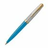 Parker - 51 Premium Ballpoint Pen W/Gold Trim Turquoise -Pens and Writing shop 192891 Large
