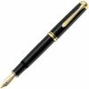 Pelikan - Souverän M800 Fountain Pen With 18k Gold Trim & A Fine Solid Gold Nib -Pens and Writing shop 197522 Large