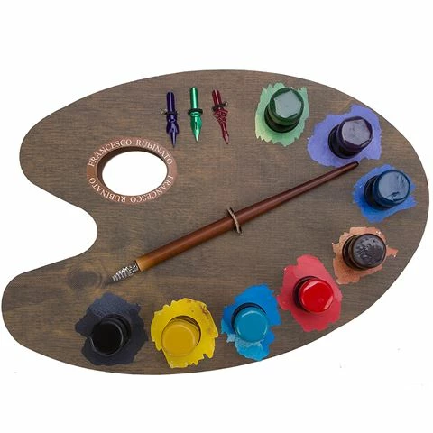 Rubinato - Writing Set With 8 Inks & Nibs 12pce 3 Rubinato - Writing Set With 8 Inks & Nibs 12pce