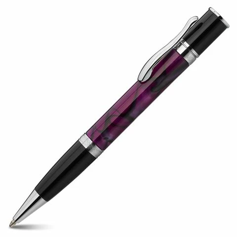 Linea Arte Monteverde - Jewelria Purple Resin Rollerball Pen 3 Linea Arte Monteverde - Jewelria Purple Resin Rollerball Pen
