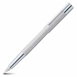 Lamy - Scala Fountain Pen Brushed Stainless Steel