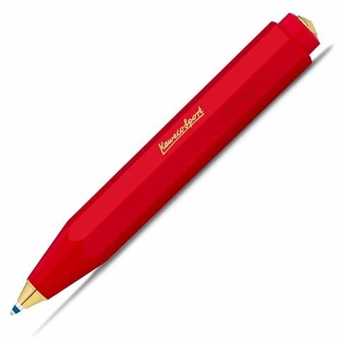 Kaweco - Classic Sport Ballpoint Pocket Pen Red 3 Kaweco - Classic Sport Ballpoint Pocket Pen Red