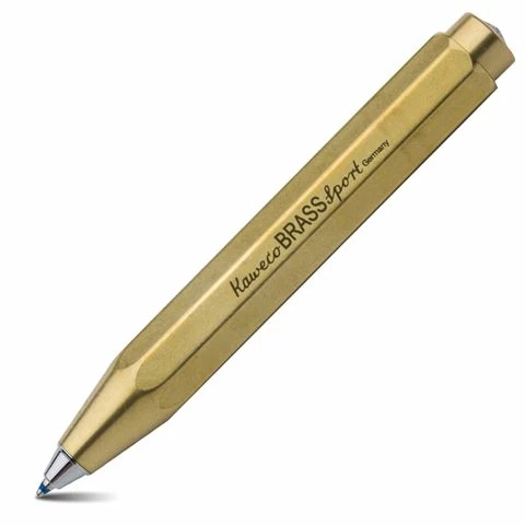 Kaweco - Al Sport Ballpoint Pen Brass 3 Kaweco - Al Sport Ballpoint Pen Brass
