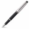 Waterman - Expert Deluxe Black Chrome Trim Fountain Pen -Pens and Writing shop 563070 Large