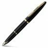 Waterman - Carene Black Fountain Pen With Gold Trim -Pens and Writing shop 563214 Large