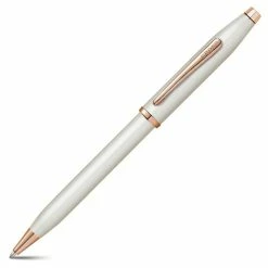 Cross - Century II Lacquer Ballpoint Pen White & Rose Gold