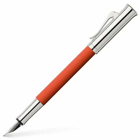 Faber-Castell - Guilloche Fountain Pen Orange 3 Faber-Castell - Guilloche Fountain Pen Orange