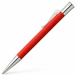 Faber-Castell - Guilloche Ballpoint Pen India Red