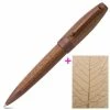Montegrappa - Heartwood Walnut Ballpoint Pen W/Notebook -Pens and Writing shop 573553 Large