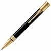 Parker - Duofold Classic Black Gold Trim Ballpoint Pen -Pens and Writing shop 574289 Large