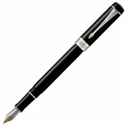 Parker - Duofold Classic Fountain Pen Black Palladium Trim