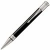 Parker - Duofold Classic Ballpoint Pen Black Chrome Trim -Pens and Writing shop 574292 Large