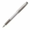 Parker - Sonnet Fountain Pen Metal & Pearl Lacq Chrome Trim -Pens and Writing shop 574336 Large