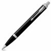 Parker - IM Black Chrome Trim Ballpoint Pen 2 Parker - IM Black Chrome Trim Ballpoint Pen -Pens and Writing shop 576894 Large