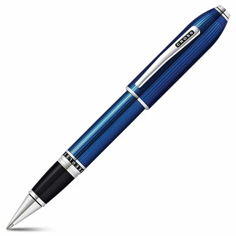 Cross - Peerless 125 Rollerball Pen Translucent Quartz Blue 3 Cross - Peerless 125 Rollerball Pen Translucent Quartz Blue