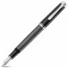 Pelikan - M805 Anthracite Fine Nib Fountain Pen