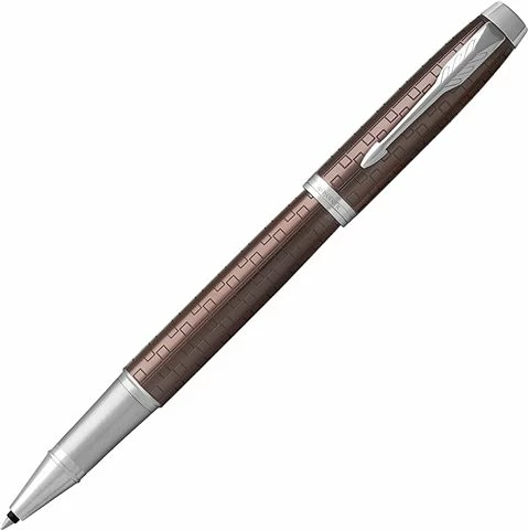 Parker - IM Premium Brown W/Chrome Trim Rollerball Pen 3 Parker - IM Premium Brown W/Chrome Trim Rollerball Pen
