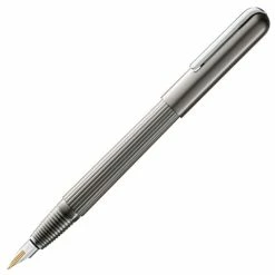 Lamy - Imporium Fountain Pen Fine Nib Titanium & Platinum