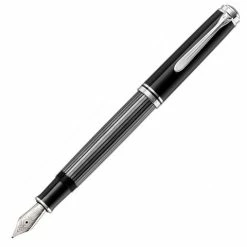 Pelikan - M605 Anthracite Fine Nib Fountain Pen