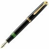 Pelikan - M800 Fountain Pen Black & Gold With Extra-Fine Nib -Pens and Writing shop 587393 Large