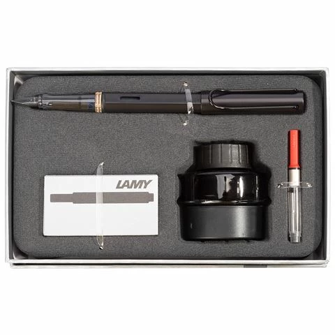 Lamy - AL-Star Black Ink Fountain Pen Gift Pack Black 3 Lamy - AL-Star Black Ink Fountain Pen Gift Pack Black