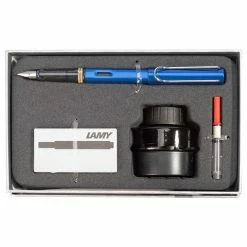 Lamy - AL-Star Black Ink Fountain Pen Gift Pack Ocean Blue