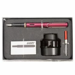 Lamy - AL-Star Black Ink Fountain Pen Gift Pack Purple