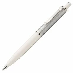 Pelikan - K405 Special Edition Ballpoint Pen Silver & White
