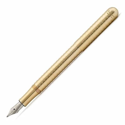 Kaweco - Liliput Fountain Pen Eco Brass Wave 3 Kaweco - Liliput Fountain Pen Eco Brass Wave