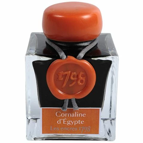 Jacques Herbin - 1798 Bottle Ink Cornaline Of Egypt 3 Jacques Herbin - 1798 Bottle Ink Cornaline Of Egypt