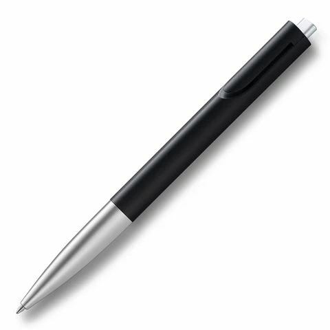 Lamy - Noto Black & Silver Ballpoint Pen 3 Lamy - Noto Black & Silver Ballpoint Pen