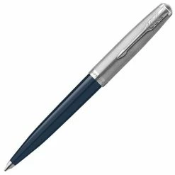 Parker - 51 Ballpoint Pen Midnight Blue Chrome Trim