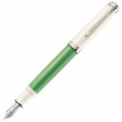 Pelikan - L.E. Souveran 605 Fountain Pen Green/White EF Nib