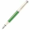 Pelikan - L.E Souveran 605 Fountain Pen Green/White Fine Nib -Pens and Writing shop 596081 Large