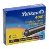 Pelikan - 4001 Ink Cartridge Set 6pce Black -Pens and Writing shop 611258 Large