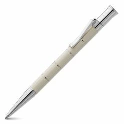 Faber-Castell - Anello Ivory & Platinum Plated Ballpoint Pen