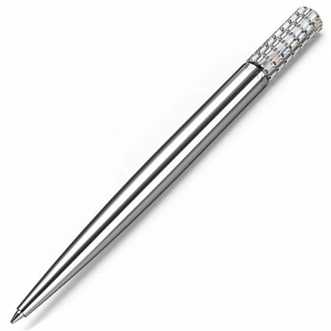Swarovski Crystal Swarovski - Lucent Ballpoint Pen White Chrome Plated 3 Swarovski Crystal Swarovski - Lucent Ballpoint Pen White Chrome Plated
