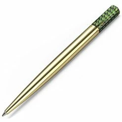Swarovski Crystal Swarovski - Lucent Ballpoint Pen Green Gold Plated