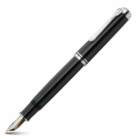 Pelikan - 805 Fountain Pen Black W/ Medium Nib 3 Pelikan - 805 Fountain Pen Black W/ Medium Nib